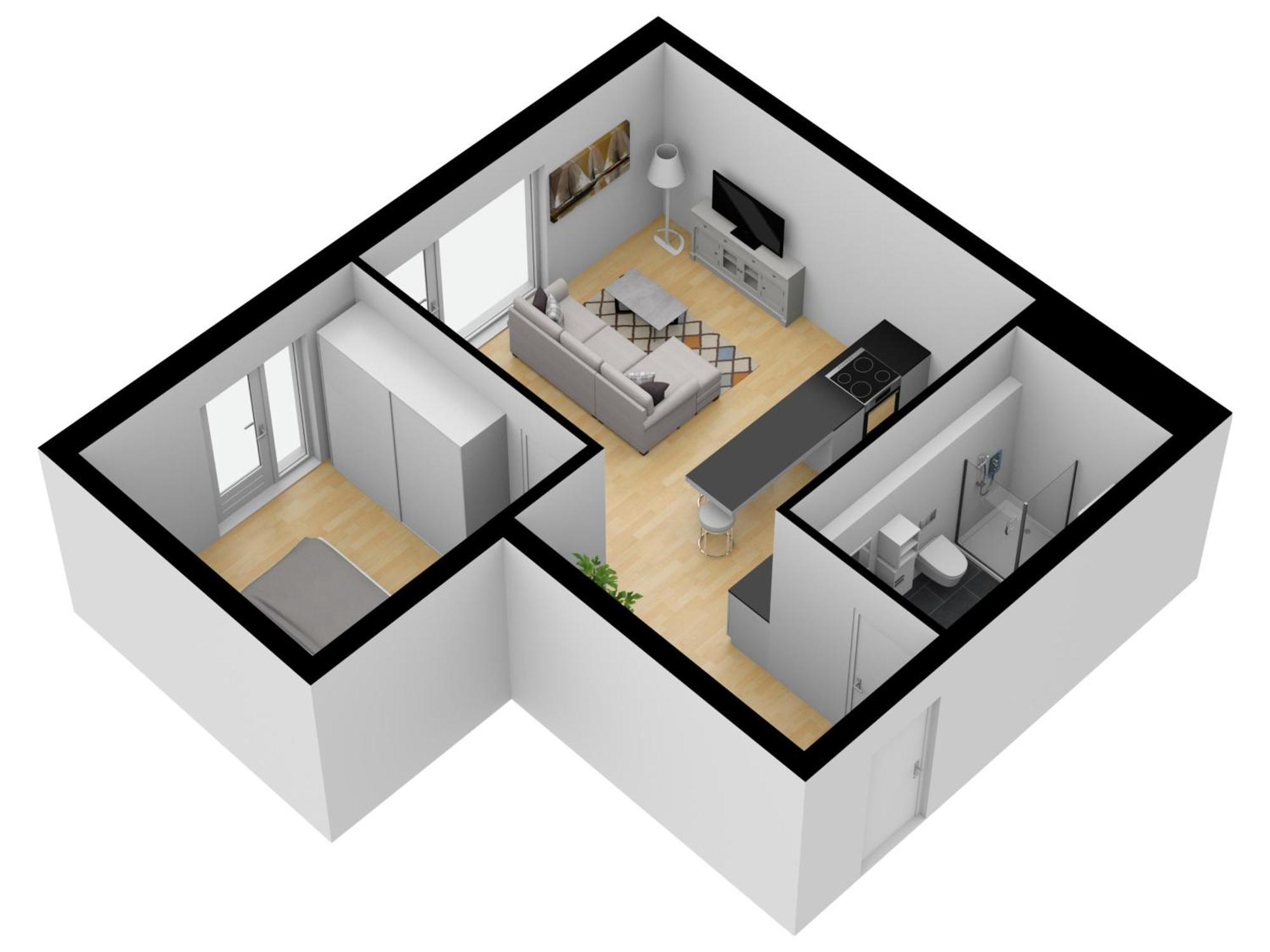 Kolbermoor-Schoener-Wohnen Kamer foto